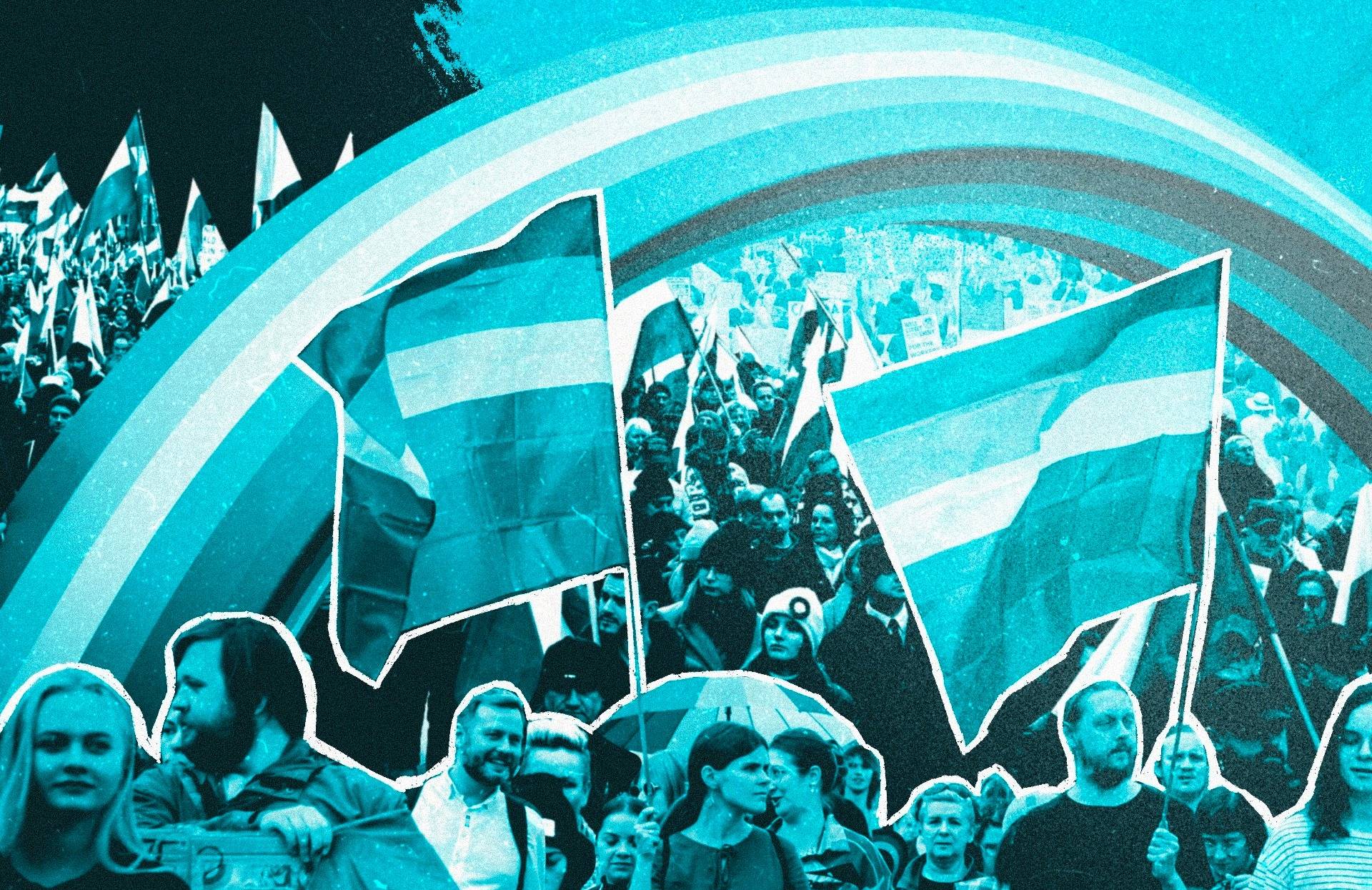 Wolność zgromadzeń i protesty / il. W. Syrkowska dla AO