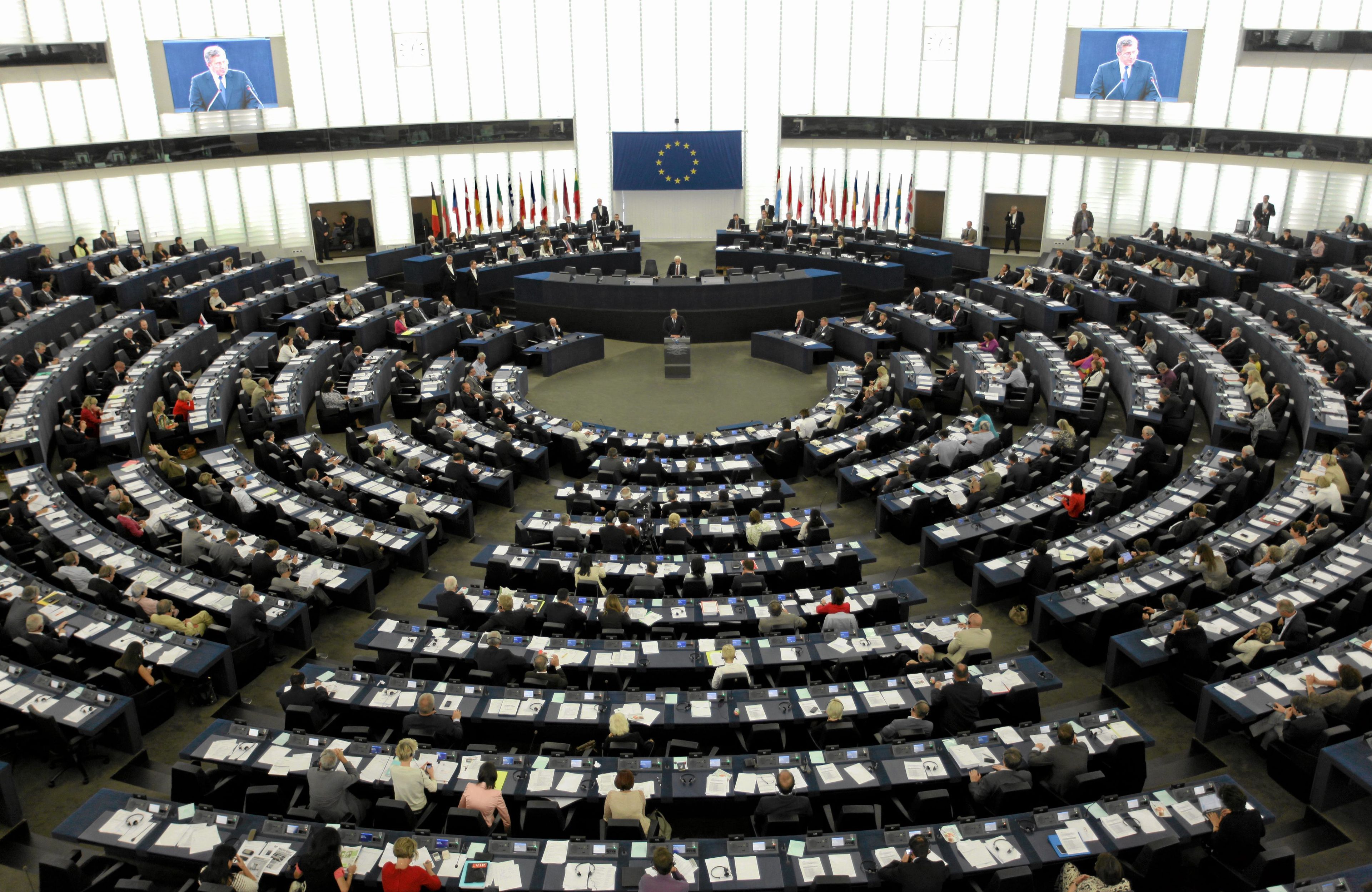 Sala plenarna Parlamentu Europejskiego