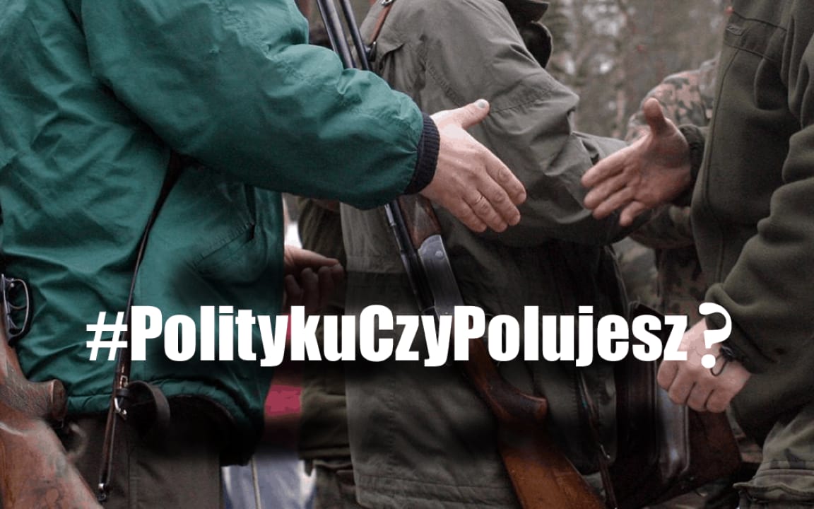 Grafika do artykułu "Ujawnijcie, że polujecie". Ekolodzy chcą wiedzieć, którzy parlamentarzyści są myśliwymi