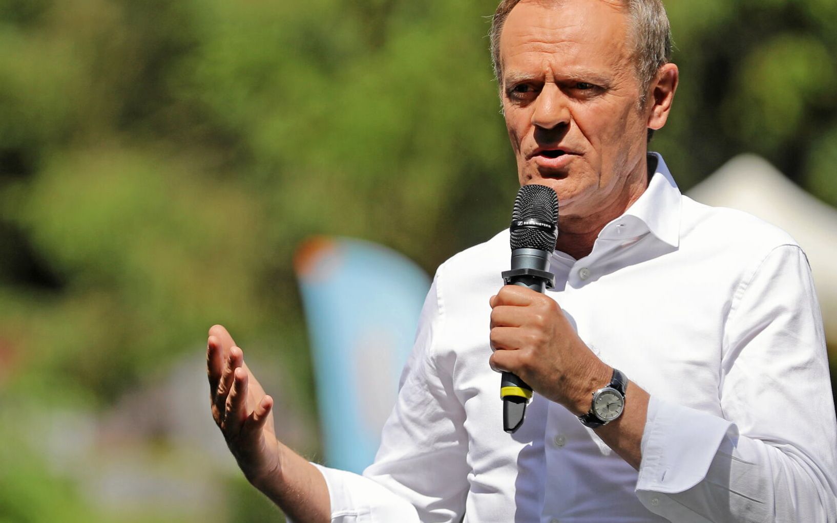 18.06.2022 Golkowice Dolne . Donald Tusk . podczas forum - Meet Up - Nowa Generacja Platformy Obywatelskiej
Fot. Marek Podmokly / Agencja Wyborcza.pl