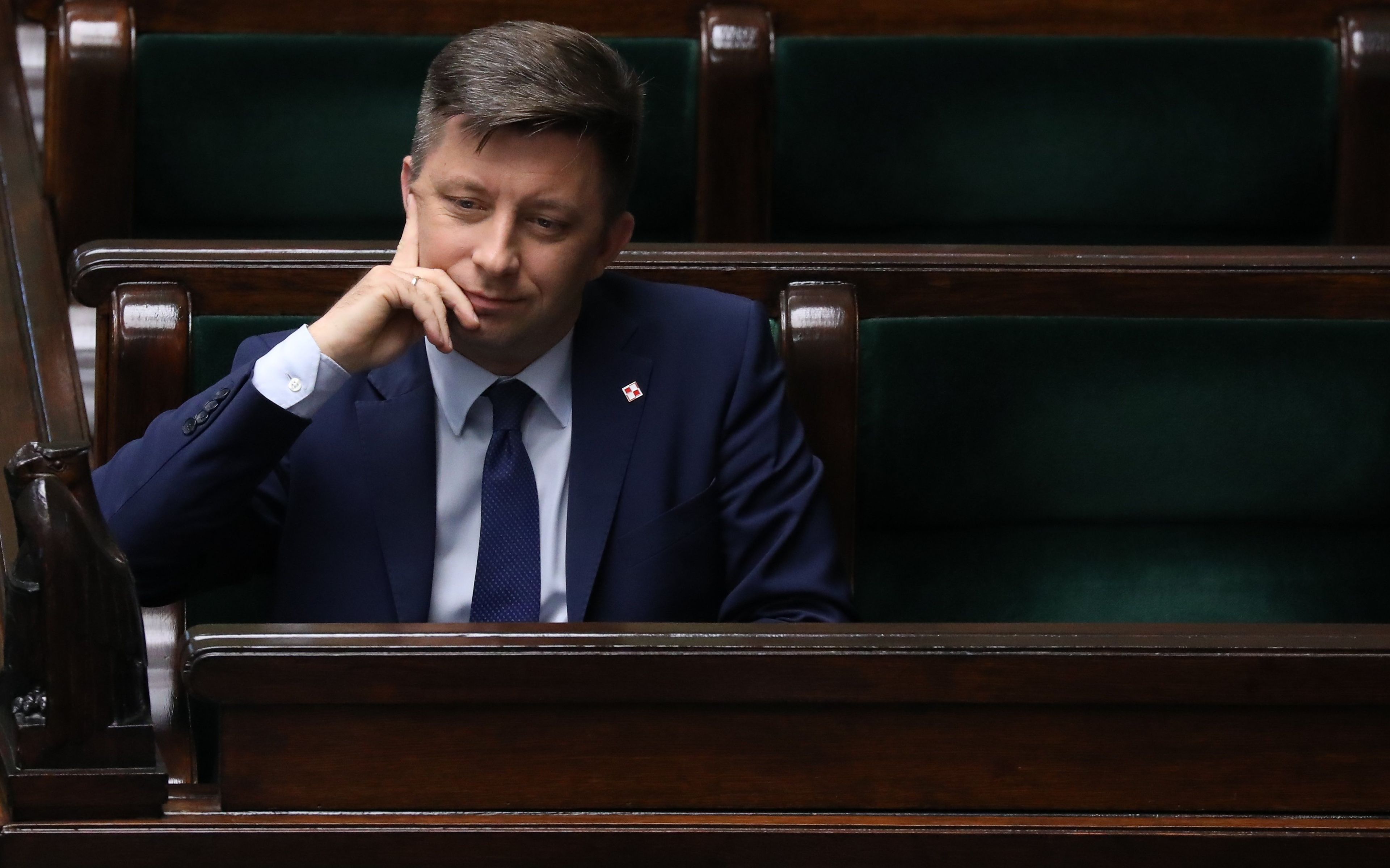 05.07.2018 Warszawa . Sejm . Szef Kancelarii Premiera Michal Dworczyk  podczas zapytan poselskich .
Fot. Slawomir Kaminski / Agencja Gazeta