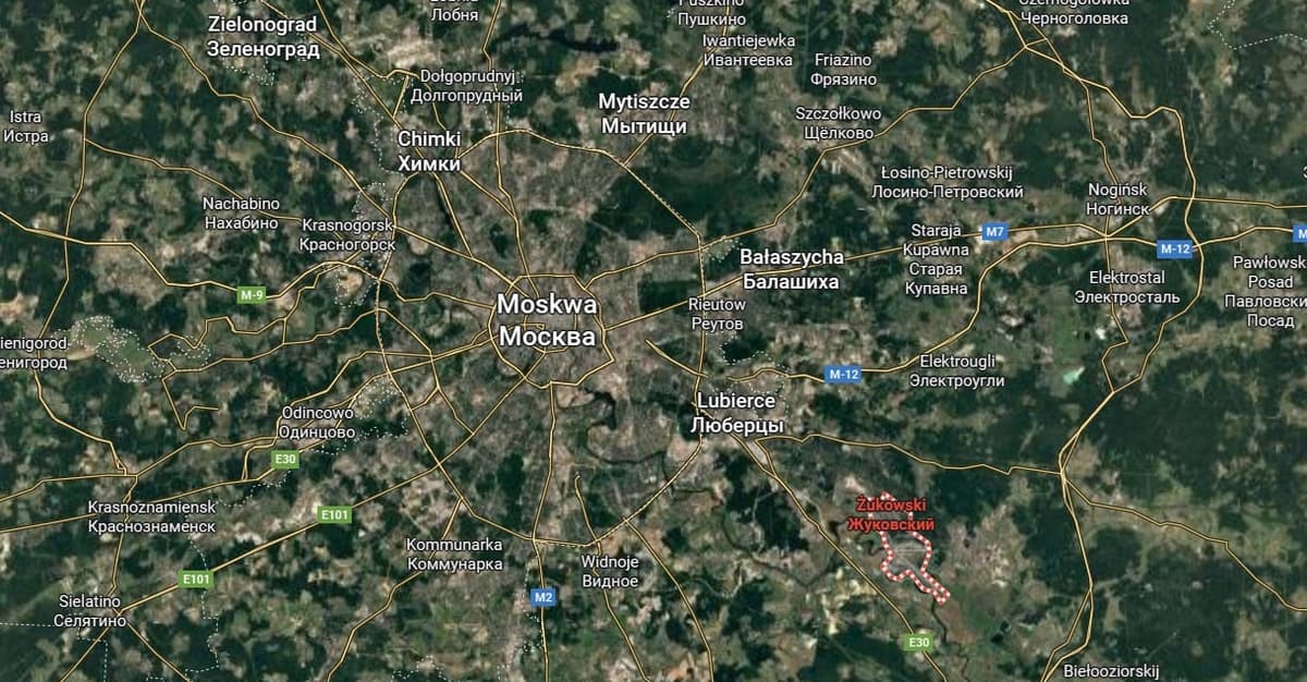 Ukraińcy wyłączają prąd w mieście w obwodzie moskiewskim