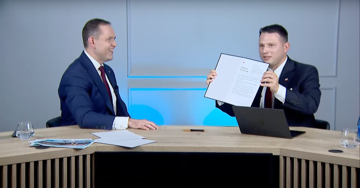 Ментцен поздравляет Навроцкого: «Искренне желаю вам успехов в вашей службе Польше!»