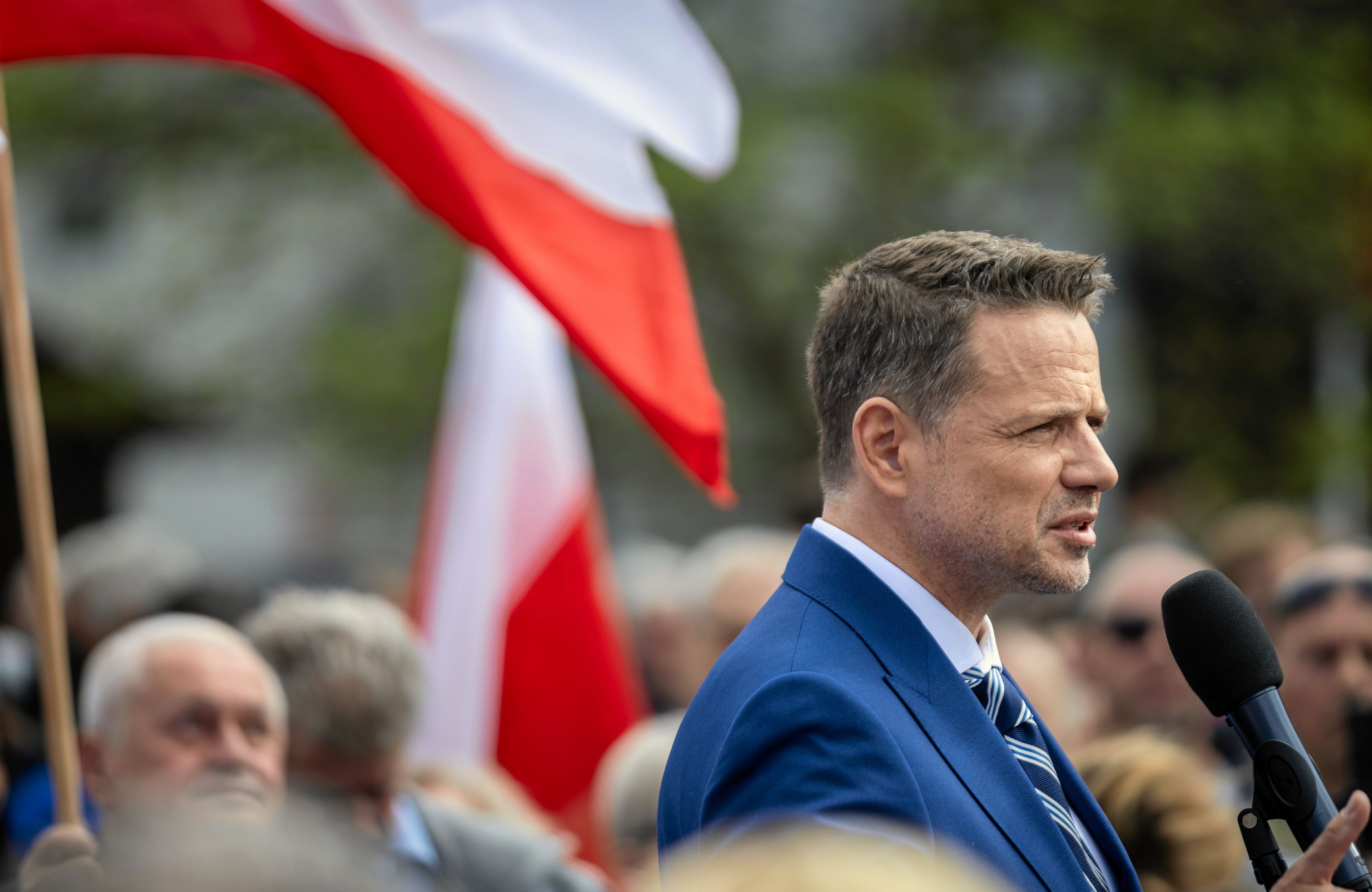 Rafal Trzaskowski w Czeladzi, 22.04.2025 r.