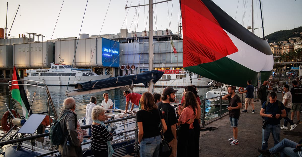 Przełamać blokadę, zmienić świat. Polacy płyną z pomocą dla Gazy
