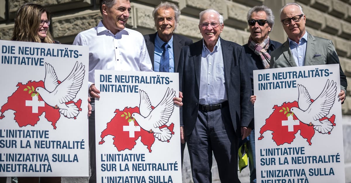Szwajcarzy będą głosować w sprawie neutralności kraju