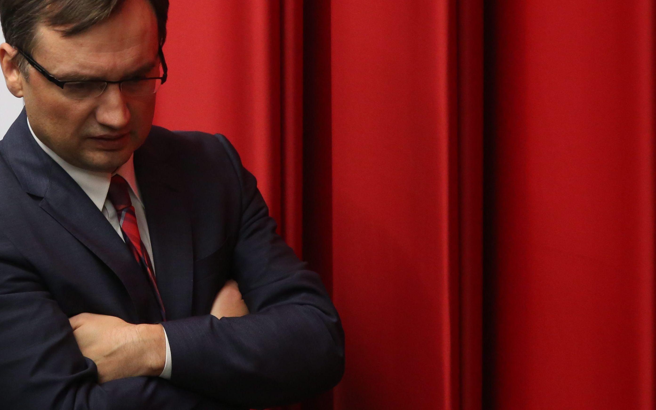 15.11.2016 Warszawa , Sejm . Mnister sprawiedliwosci Zbigniew Ziobro i wiceminister Patryk Jaki podczas wieczornych glosowan .
Fot . Slawomir Kaminski / Agencja Gazeta