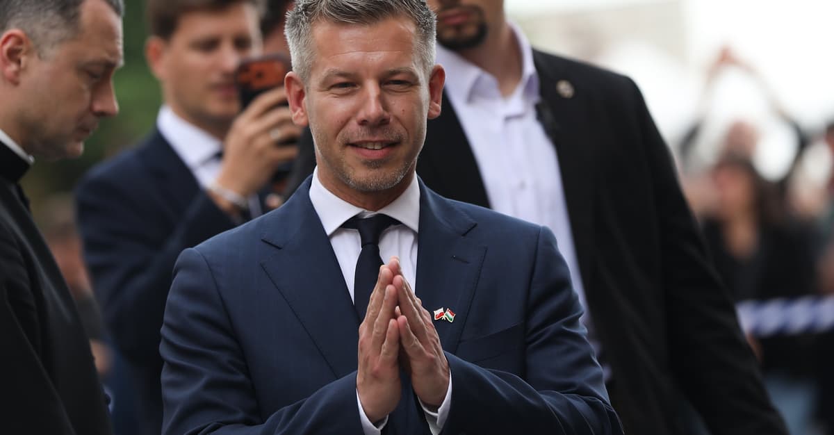 Péter Magyar w Krakowie o ucieczce Ziobry: „My również dowiedzieliśmy się z prasy”