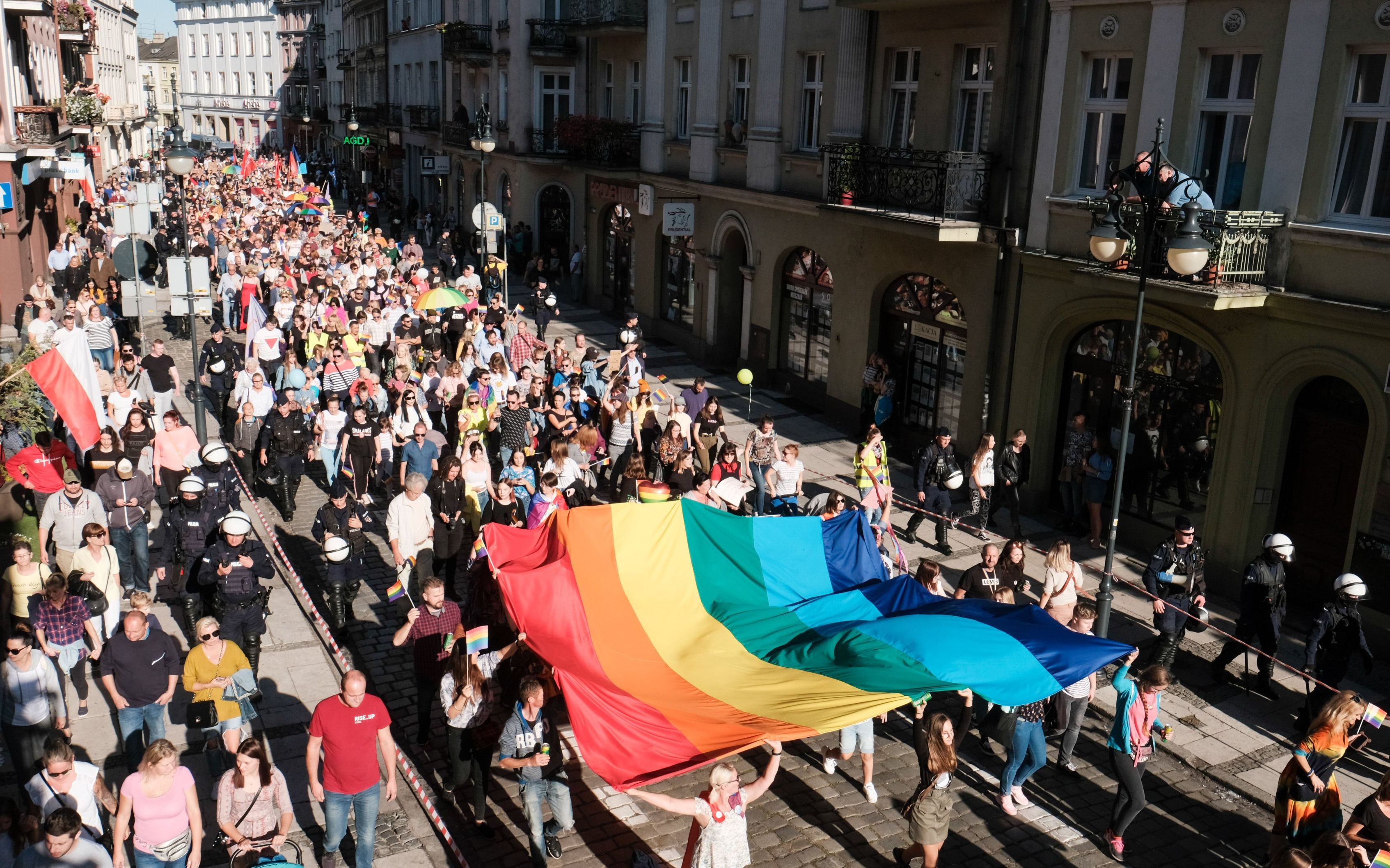 22.09.2019 Kalisz . Pierwszy Kaliski Marsz Rownosci . Fot. Piotr Skornicki /Agencja Gazeta