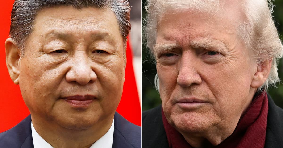 Xi dzwoni do Trumpa, Trump jedzie do Pekinu
