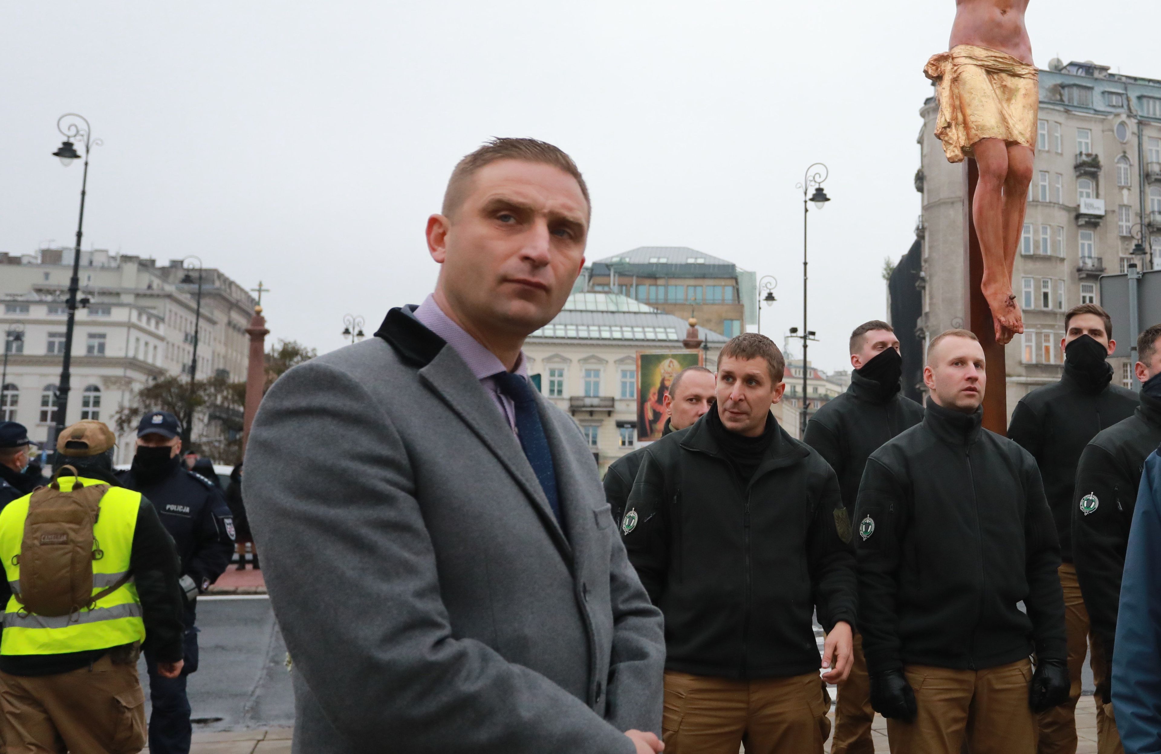 Robert Bąkiewicz, szef Stowarzyszenia Marsz Niepodległości