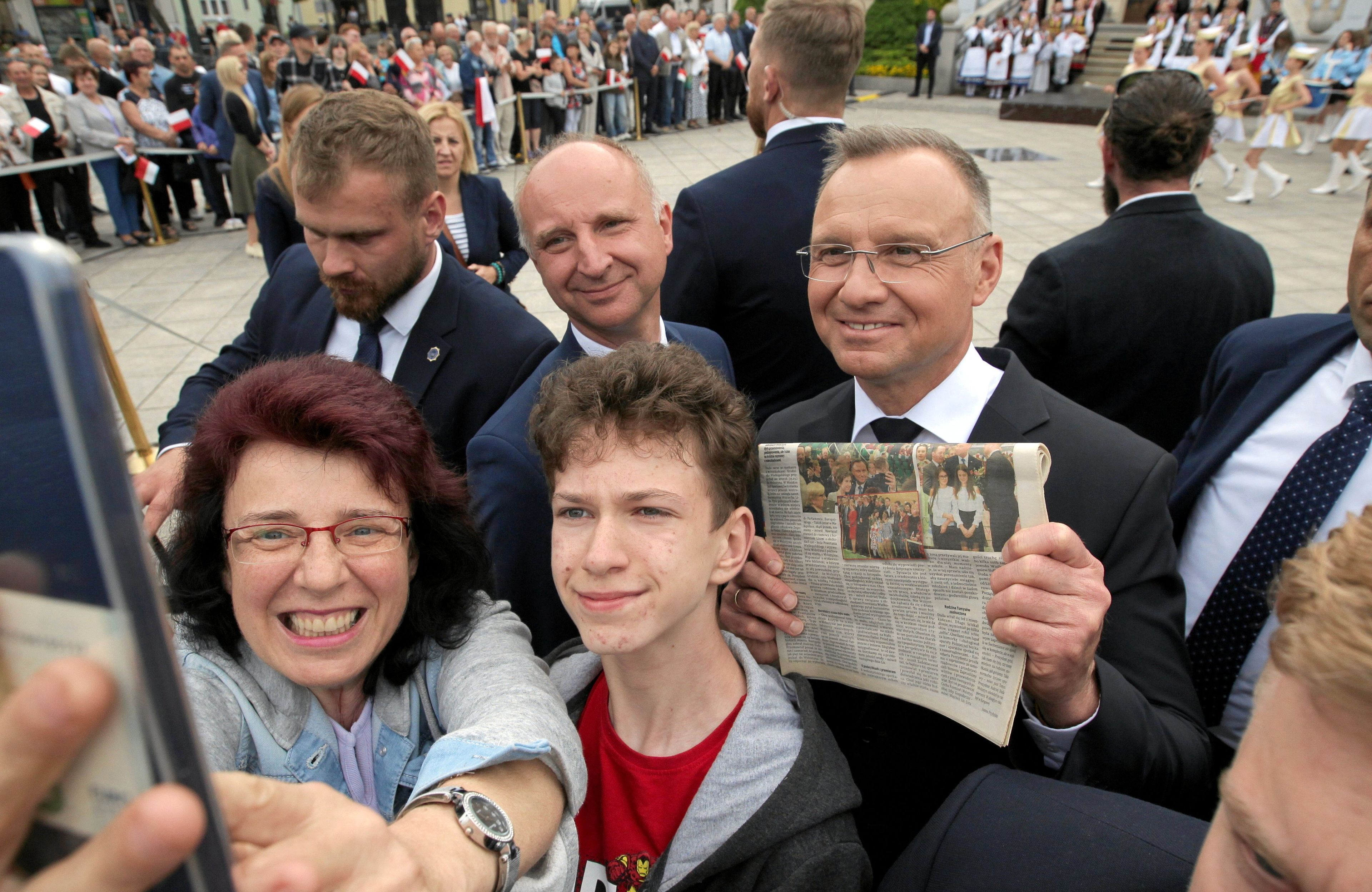 Andrzej Duda w Grodzisku Wielkopolskim