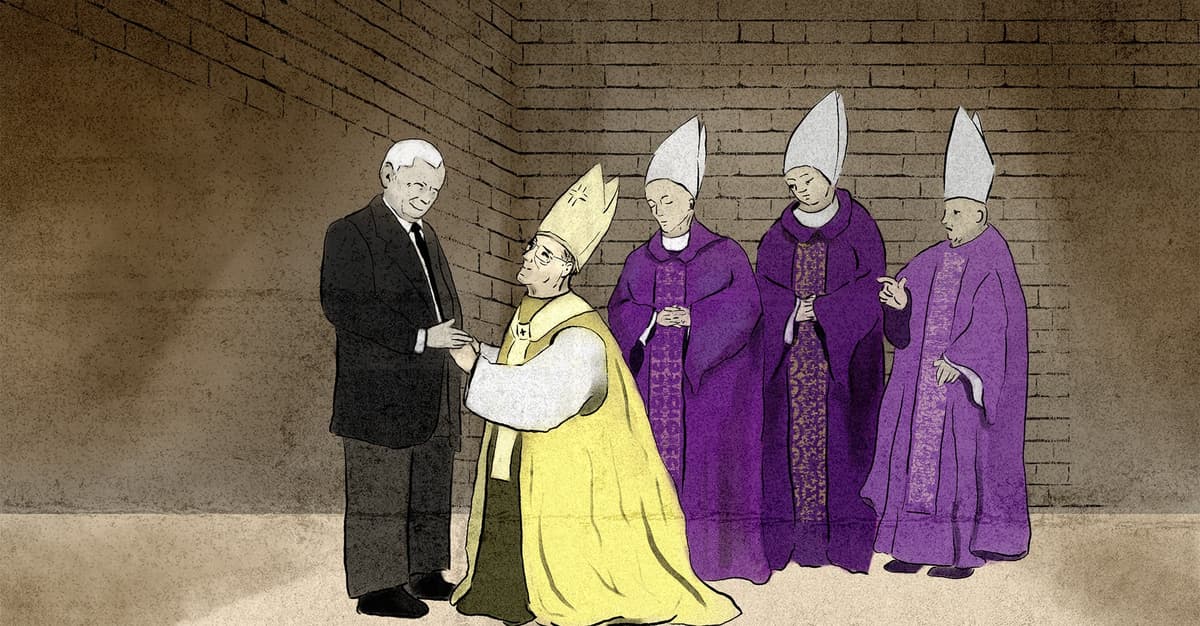 Uwikłani. Słabi. Uzależnieni. Pozbawieni własnego głosu. Polscy biskupi w objęciach prawicy