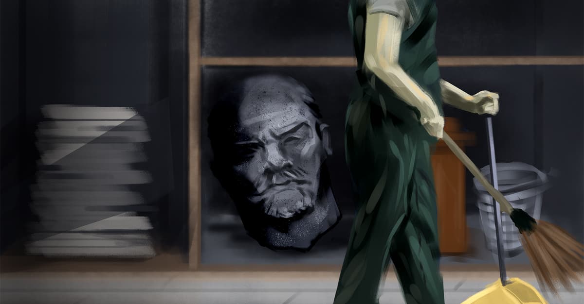 Niechciane pamiątki po Leninie i Stalinie