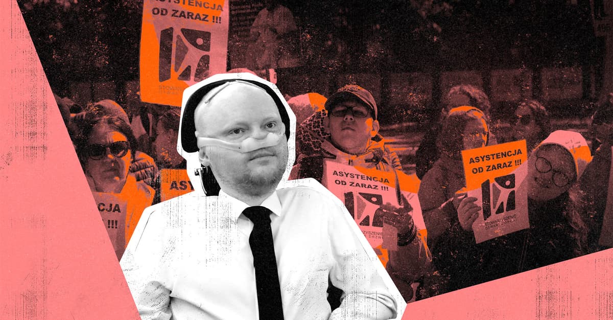 Asystencja osobista. Mamy swoją czerwoną linię, resort finansów swoją [MINISTER KRASOŃ] 