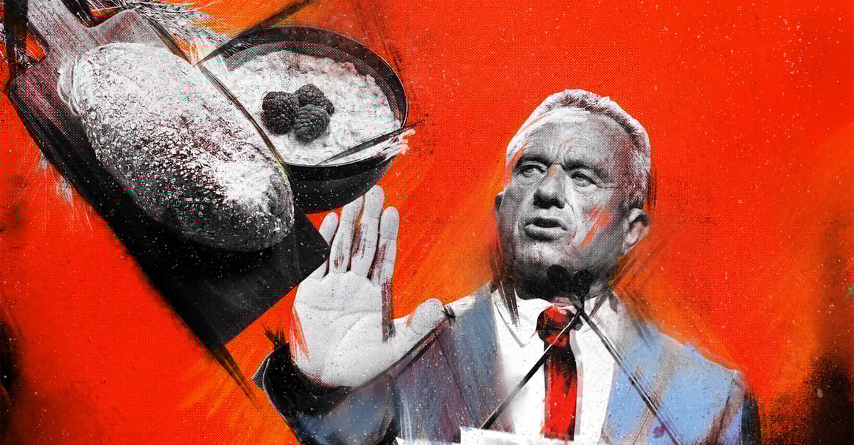 Wojna z chlebem i owsianką. Co administracja Trumpa radzi Amerykanom