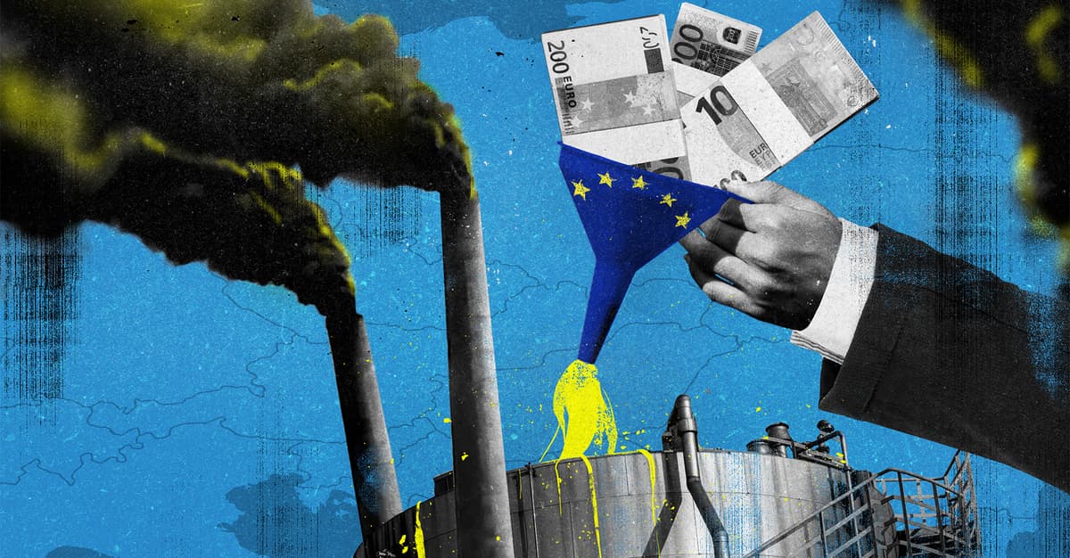 Unijny fundusz miał wspierać zieloną transformację. Dał miliardy na gaz i spalanie śmieci
