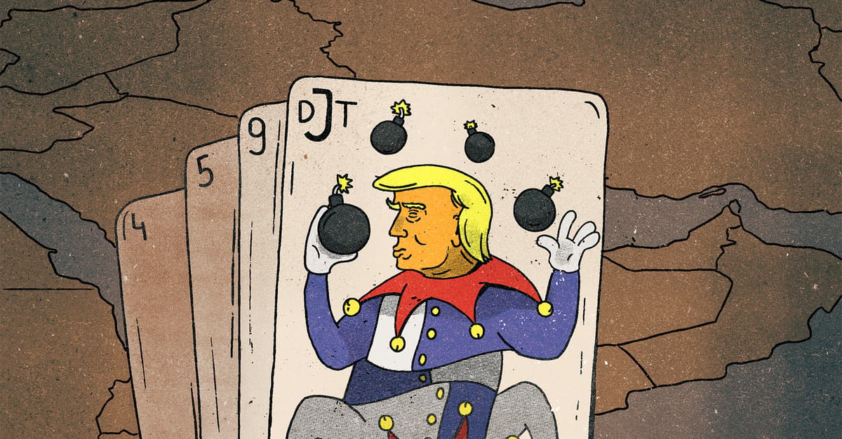 Teoria gier, czyli dlaczego Trump wciąż zmienia cele wojny z Iranem