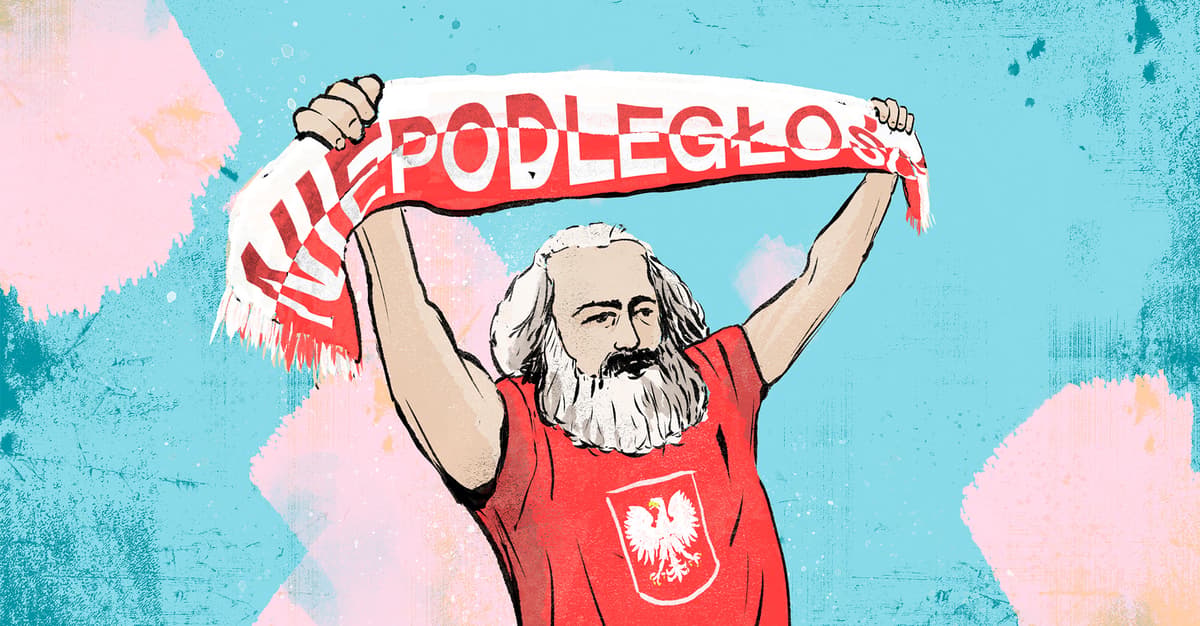 Niemieckie uznanie, polska krzywa gęba. Jak Niemcy i Polacy patrzą na Marksa