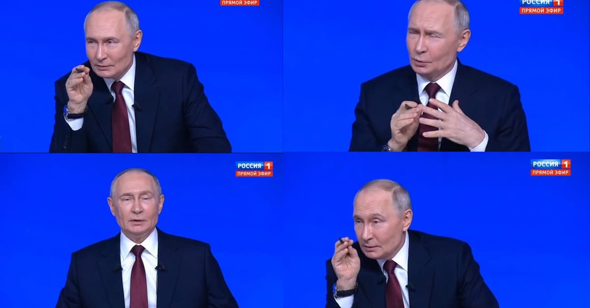 Po co Putinowi była czterogodzinna nudna konferencja prasowa? Mamy pewien domysł [GOWORIT MOSKWA]