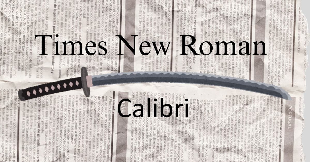 Woke przy pomocy Calibri. Departament Stanu na wojnie o szeryfy. Czyżby miał rację?