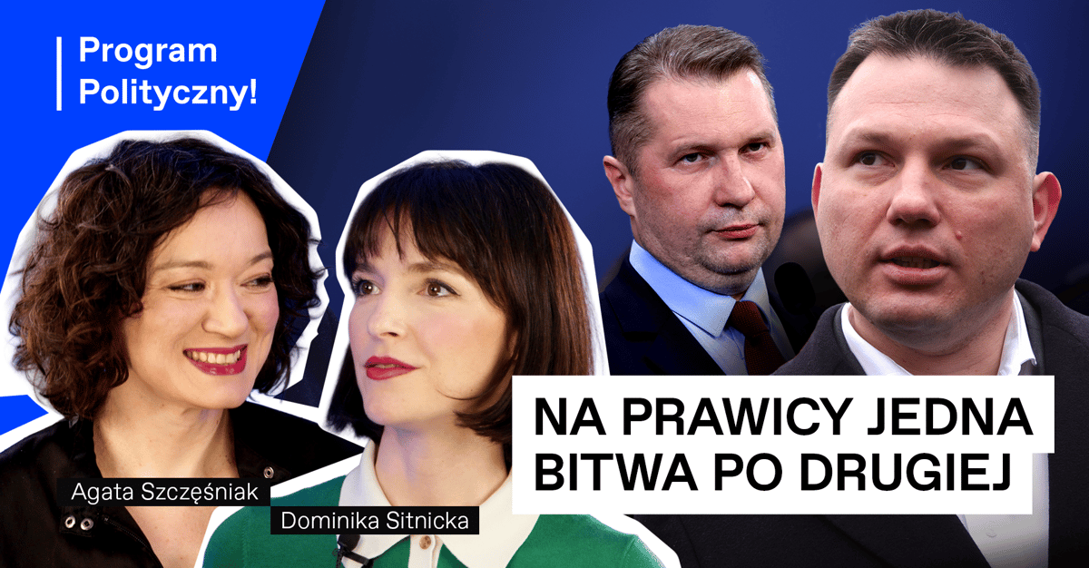 Pierwszy tydzień kandydata Czarnka usłany ciosami Mentzena