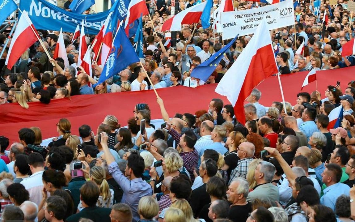 Grafika do artykułu NGO bronią demokracji przed jej wrogami. Bez twoich pieniędzy rząd PiS je zamorzy