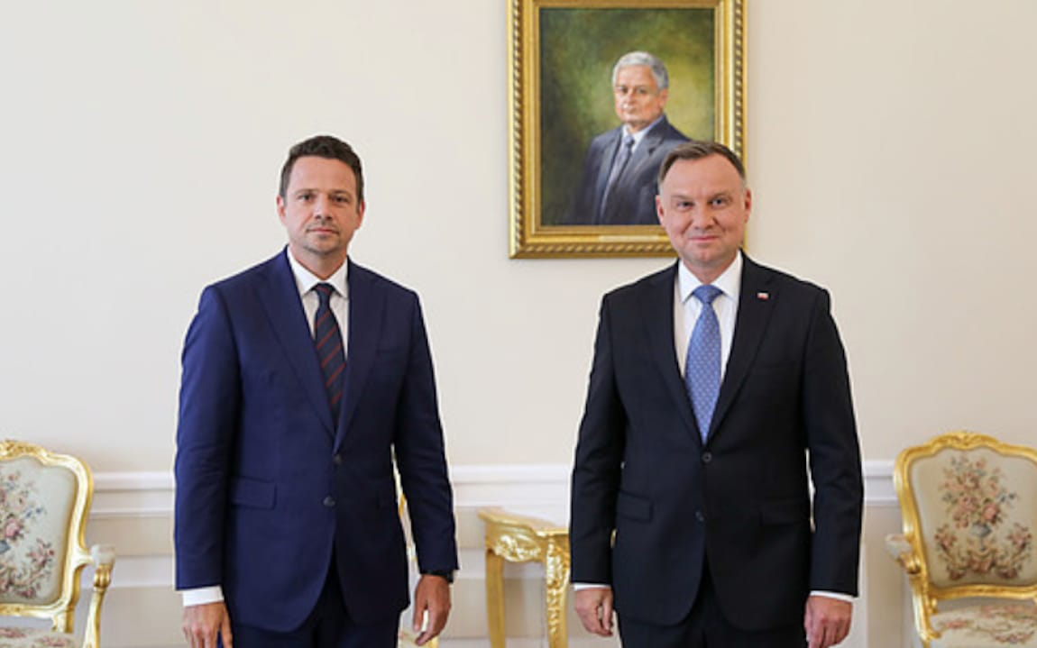 Grafika do artykułu Spotkanie w Pałacu. Co ugrał Trzaskowski, a co Duda