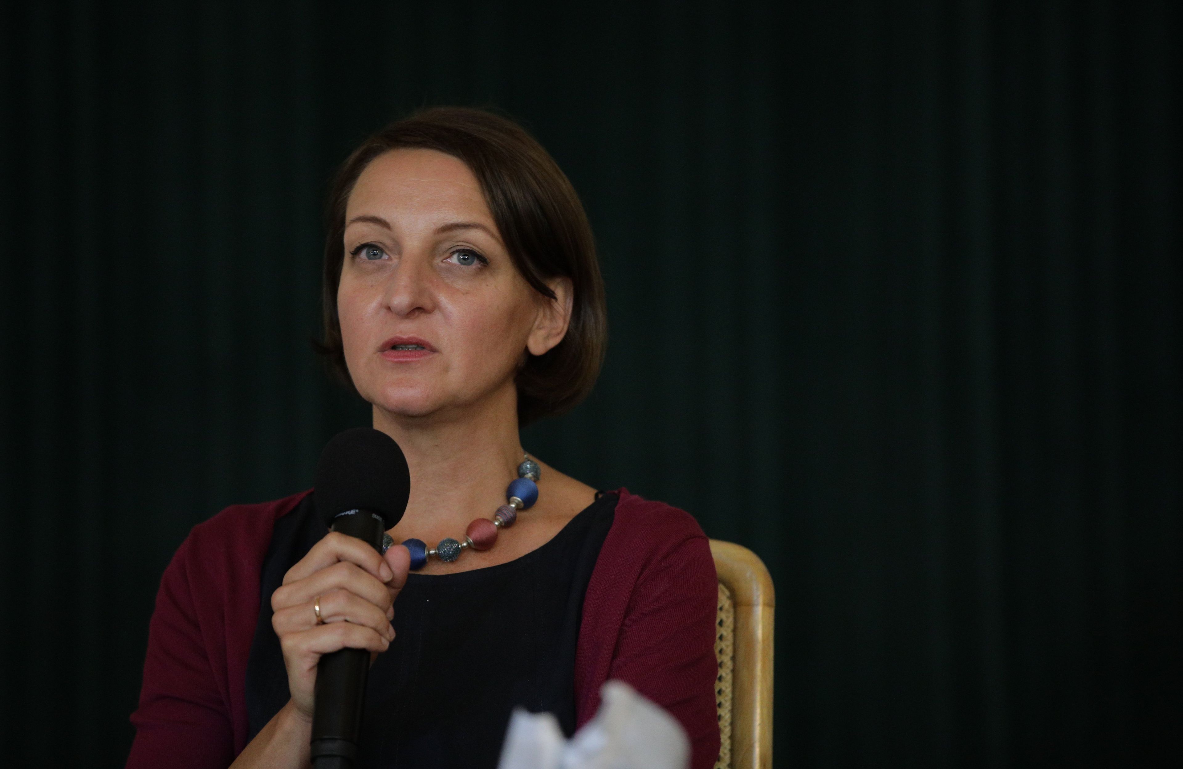 Konferencja prasowa w zwiazku z 40. rocznica wpisania warszawskiego Starego Miasta na Liste Dziedzictwa UNESCO
