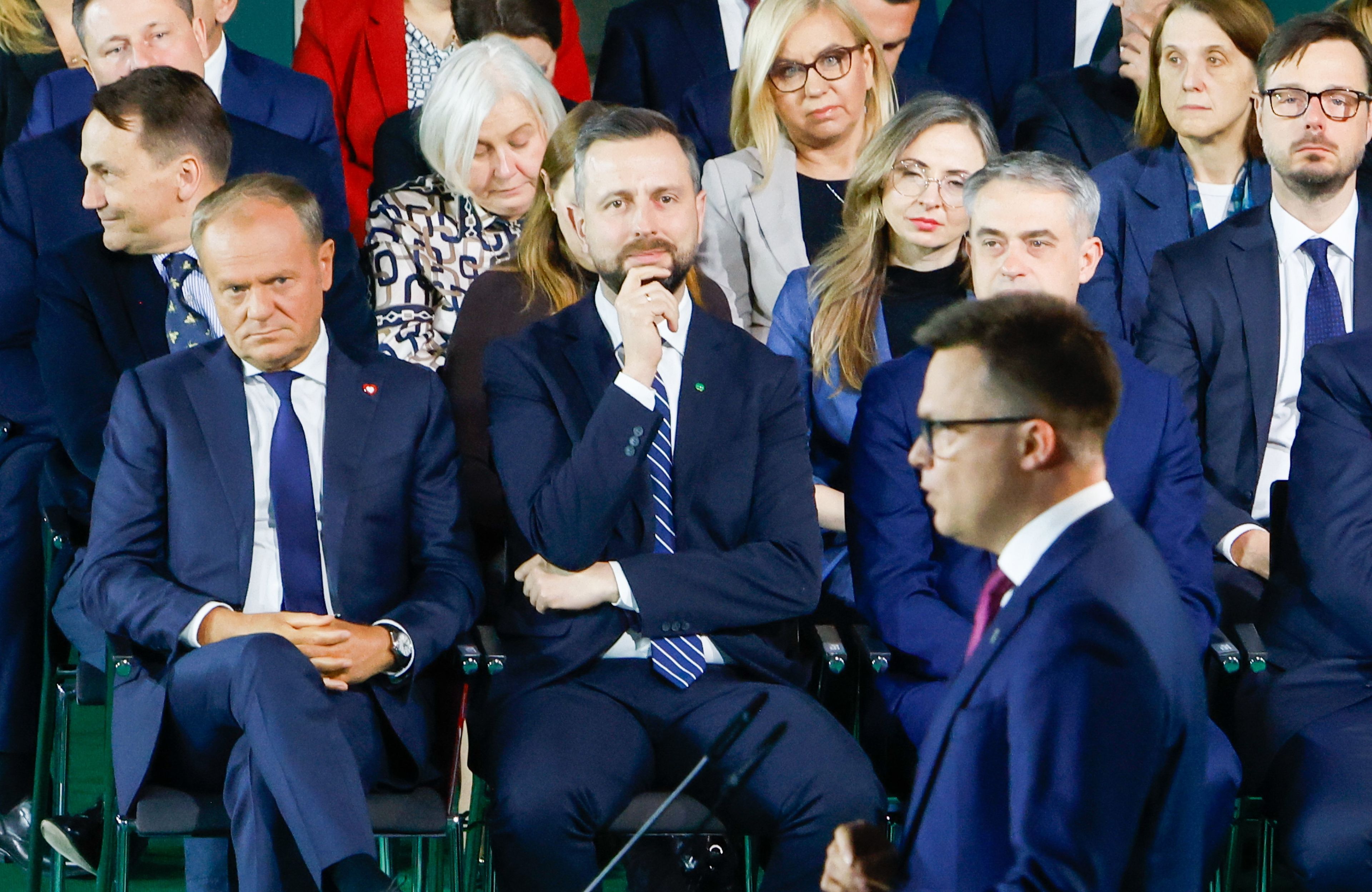 Liderzy Koalicji 15 X na uroczystościach w Gnieźnie, 25.04.2025 r.