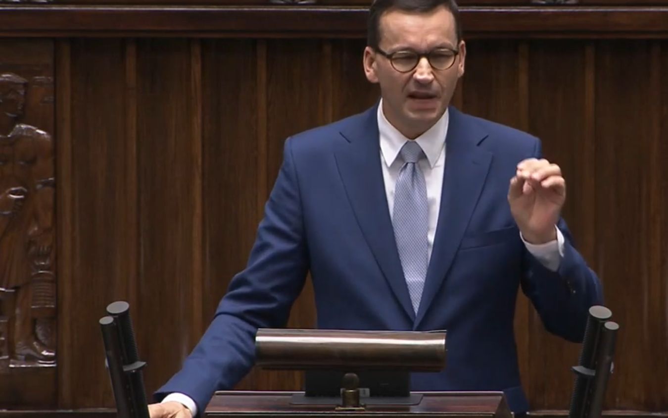Grafika do artykułu Morawiecki w obronie Ziobry rozgrzesza Piebiaka. "Sędziowie, którzy chcieli naprawiać rzeczywistość"
