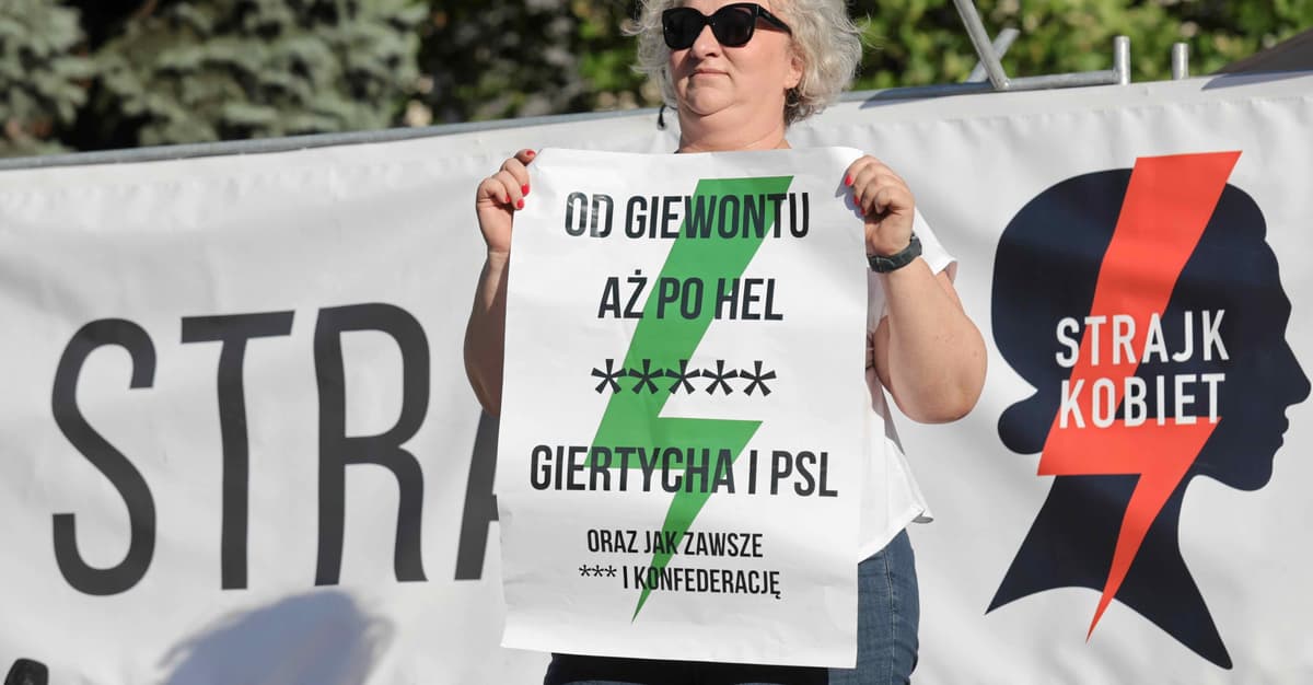 Aktywistki Ogólnopolskiego Strajku Kobiet niewinne. Jest wyrok za protesty z 2024 roku