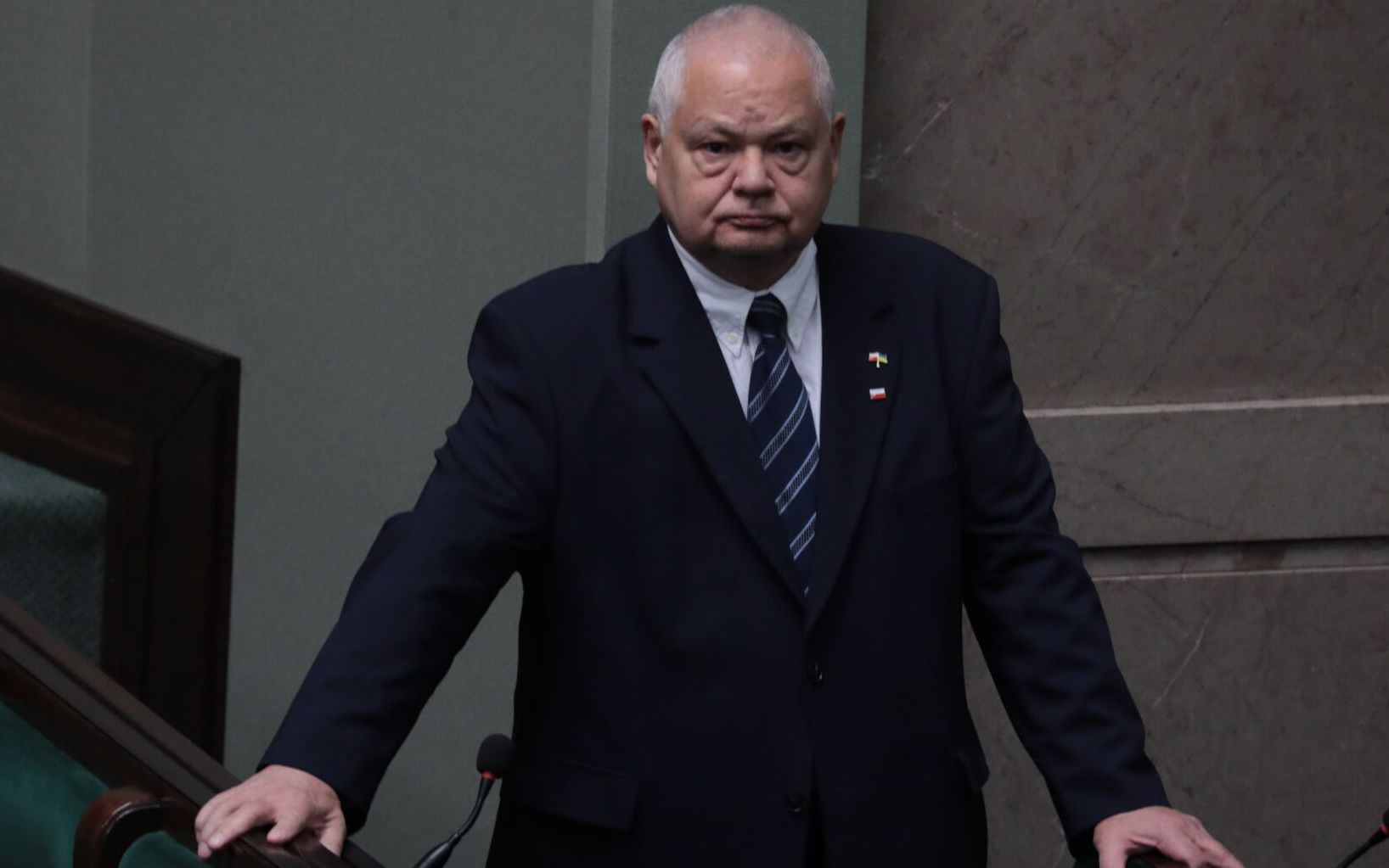 22.06.2022 Warszawa . Sejm . 57 . posiedzenie Sejmu IX kadencji . Powolany na druga kadencje prezes Narodowego Banku Polskiego Adam Glapinski podczas zlozenia przysiegi .
Fot. Slawomir Kaminski / Agencja Wyborcza.pl