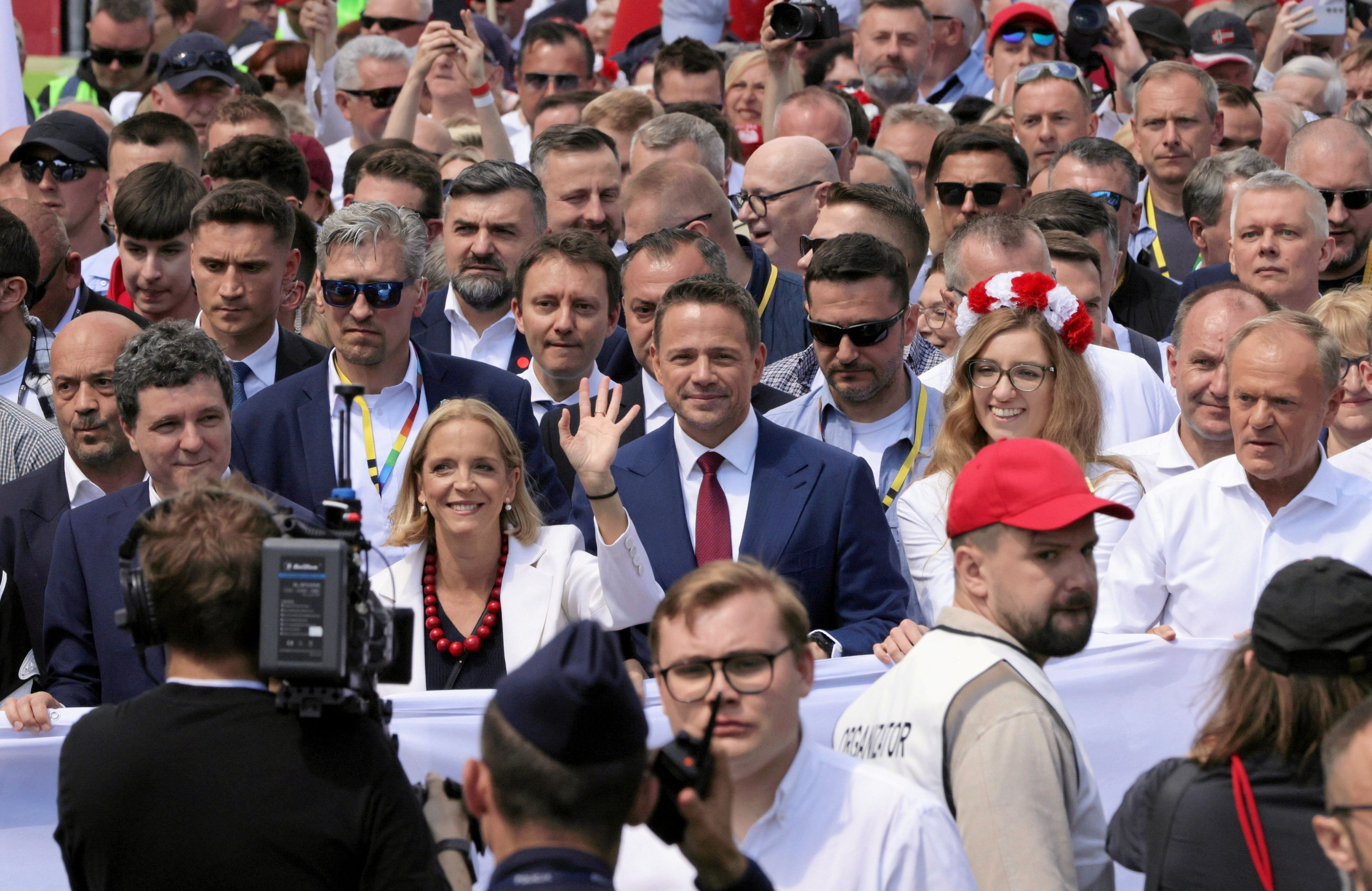 Wielki Marsz Patriotów w Warszawie