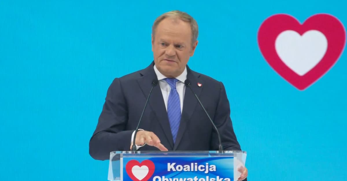 Konwencja programowa KO: „Nie damy się podzielić z Europą” [OGLĄDAJ NA ŻYWO]