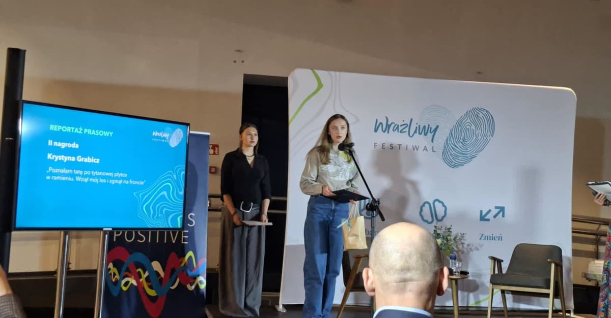 Krystyna Garbicz z OKO.press nagrodzona na Festiwalu Wrażliwym