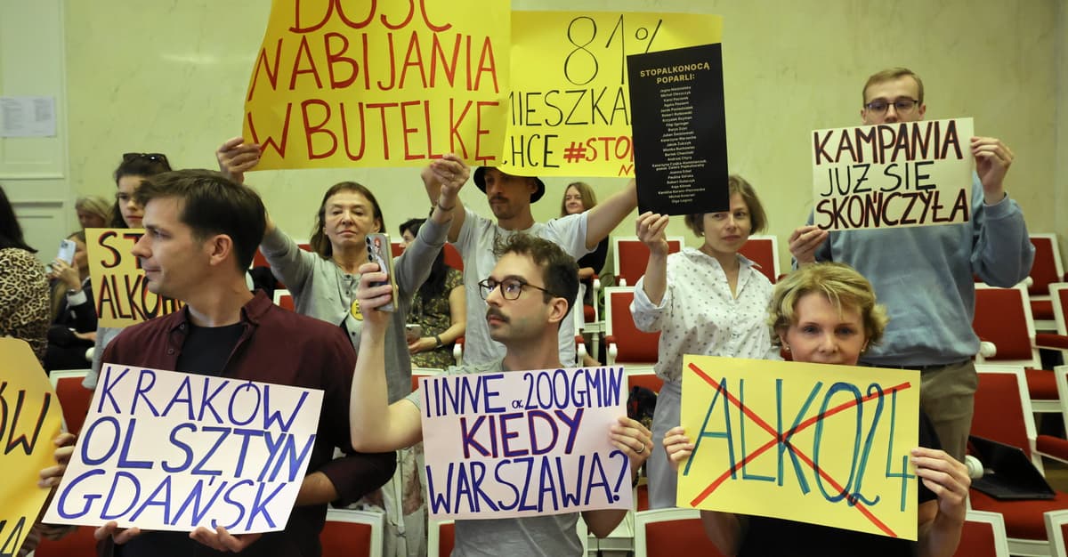 Warszawscy radni podzieleni w sprawie zakazu sprzedaży alkoholu. Nocna prohibicja przepadnie?