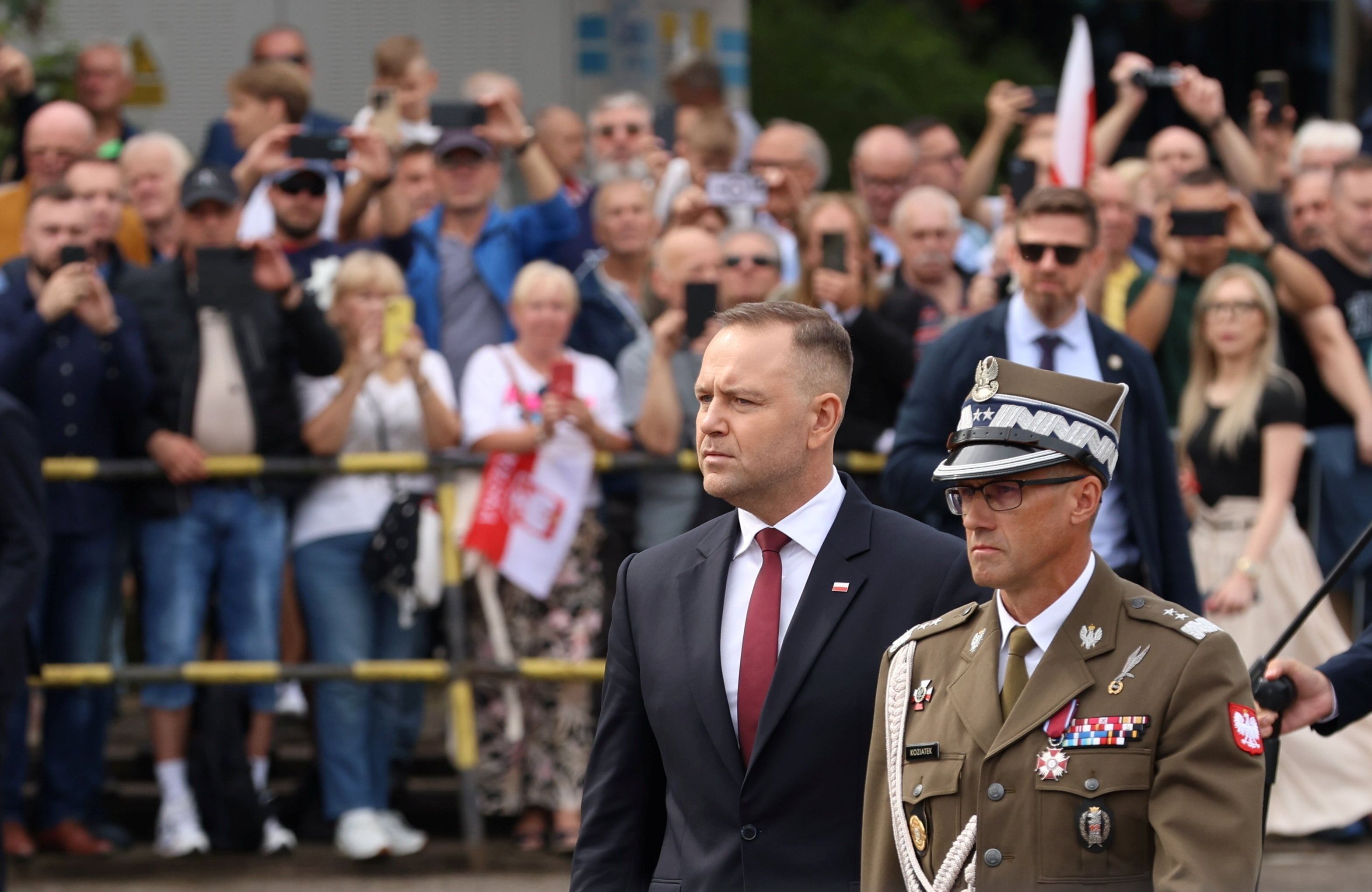 Szczecinskie obchody 45. rocznicy podpisania Porozumien Sierpniowych oraz powstania NSZZ Solidarnosc