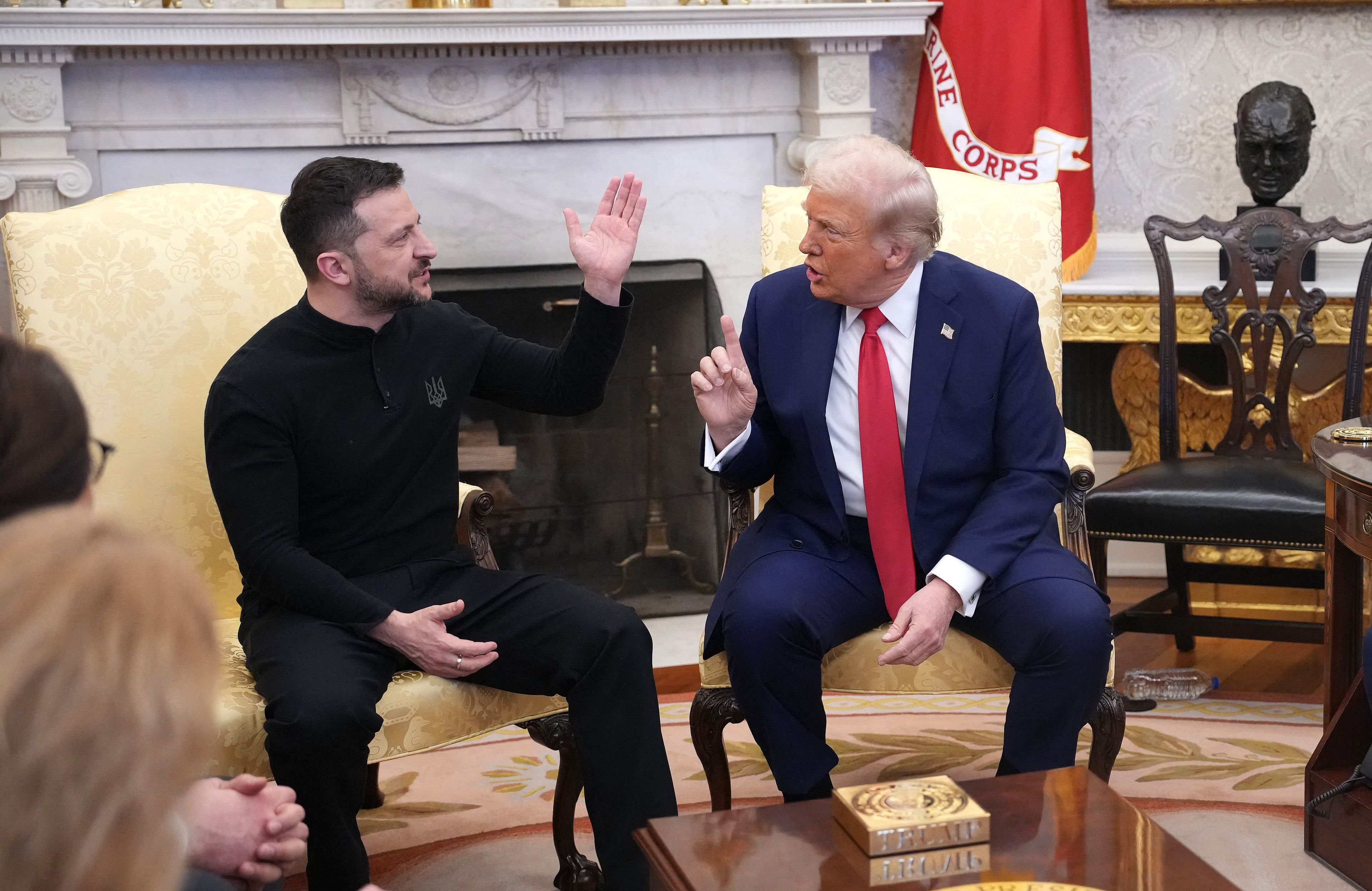 President Trump Hosts Ukrainian President Zelensky At The White House