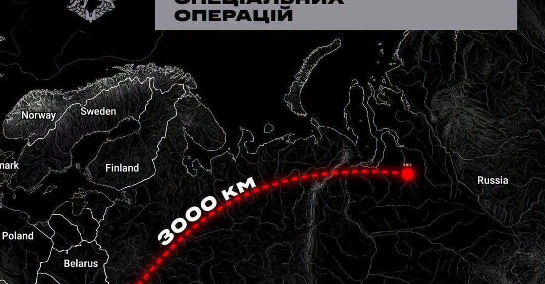 Po raz pierwszy Ukraina uderzyła w rosyjskie krytyczne zakłady oddalone o 3000 km od granicy