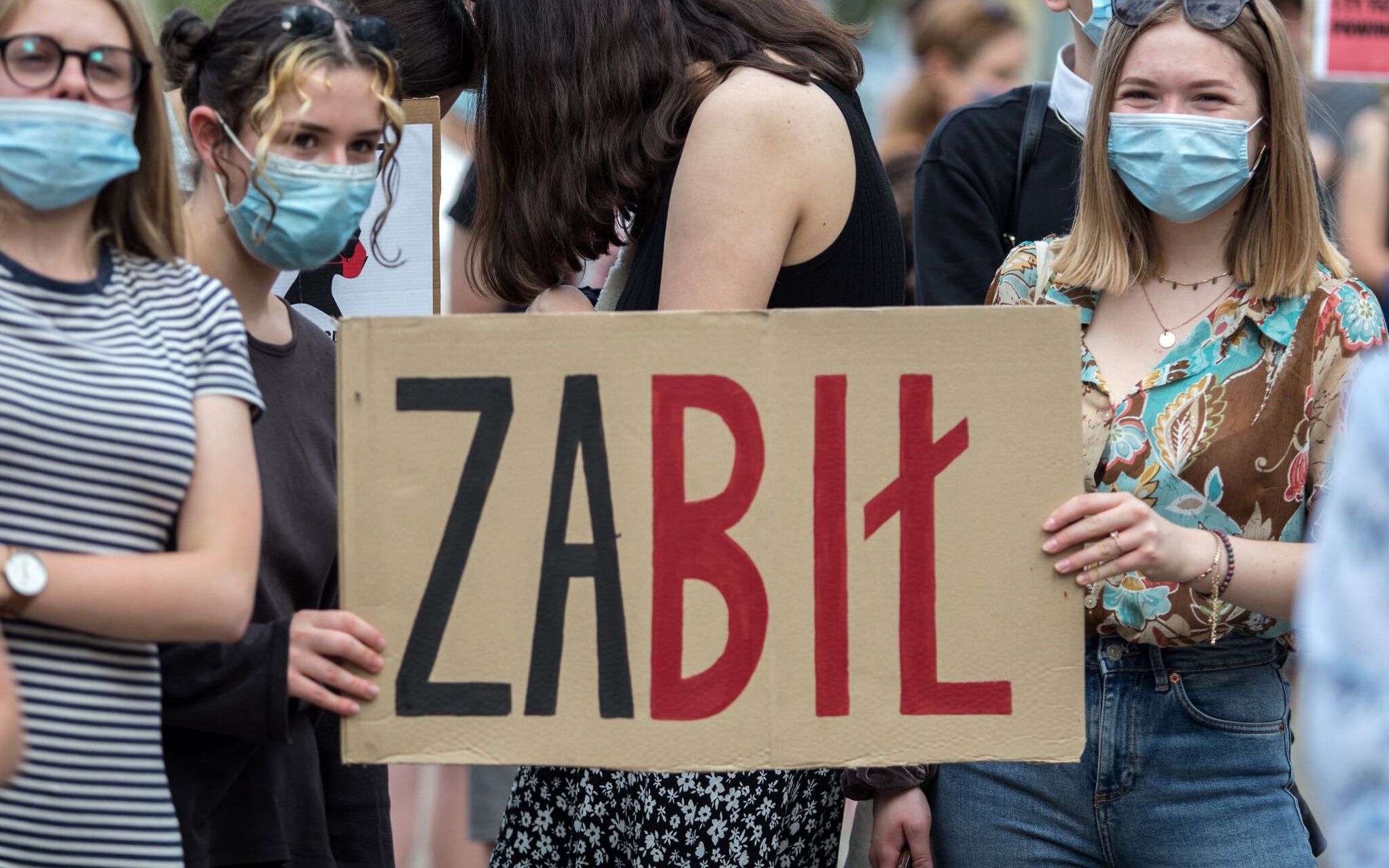 24.07.2020 Poznan , plac Wolnosci . Protest przeciw wypowiedzeniu przez Polske konwencji antyprzemocowej .
Fot. Rafal Pozorski / Agencja Gazeta