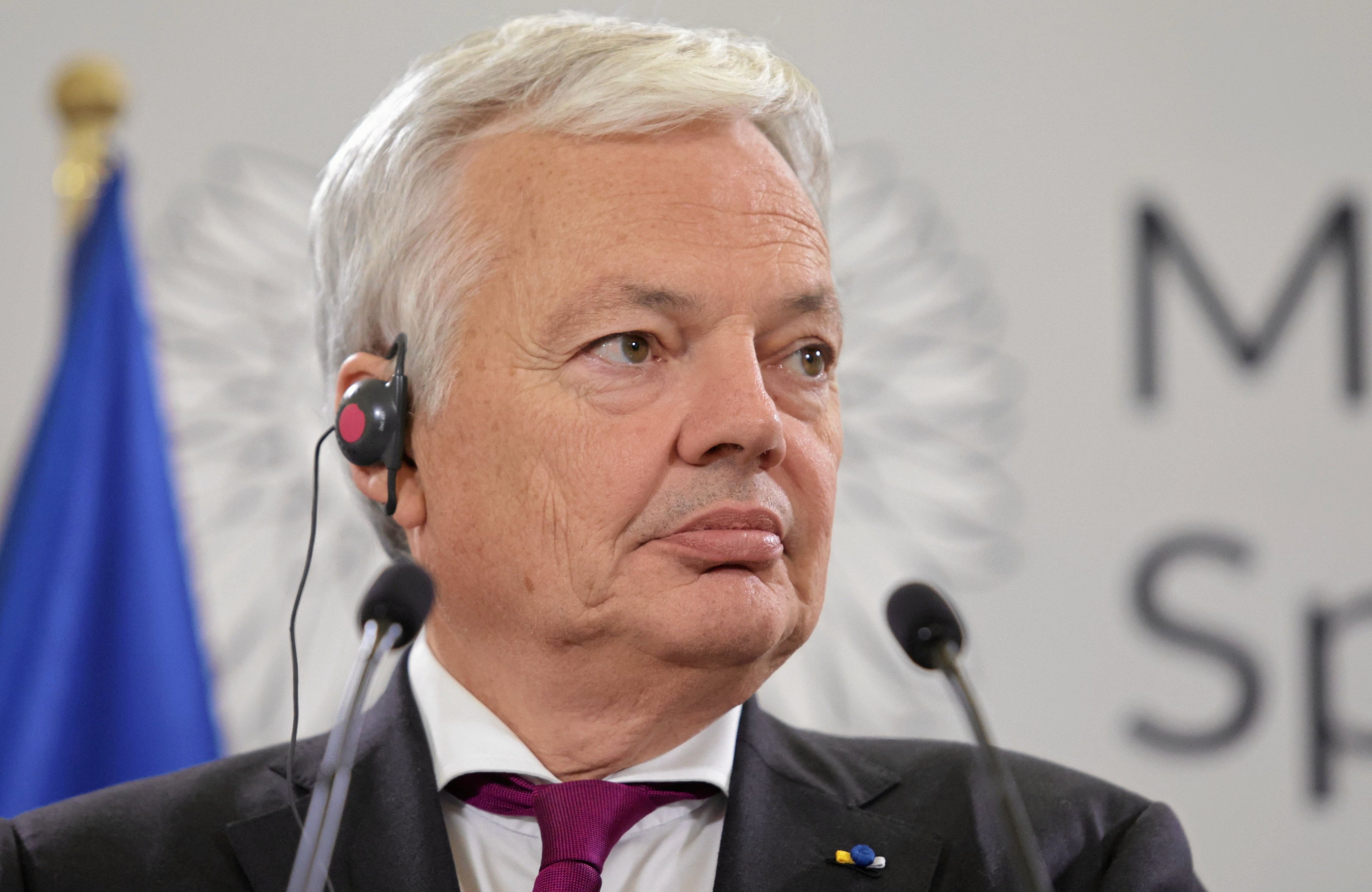 konferencja prasowa Adama Bodnara i komisarza Didiera Reyndersa
