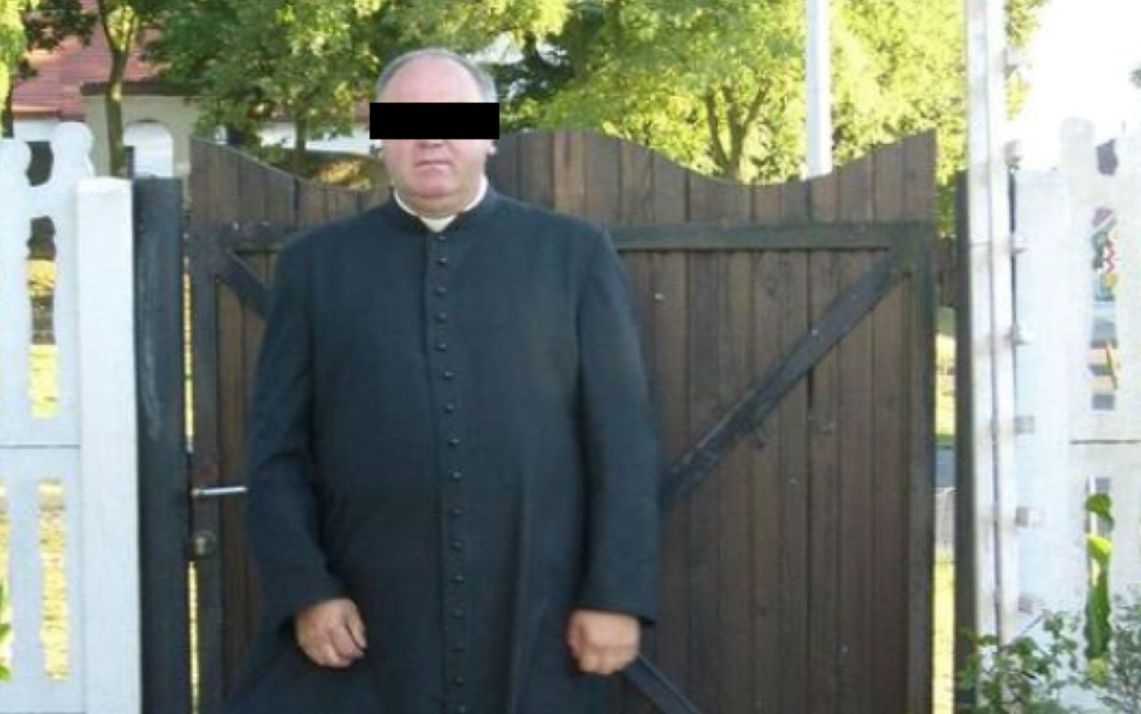 Grafika do artykułu Kuria otaczała troską ks. Edwarda P. skazanego za molestowanie. Przez 19 lat