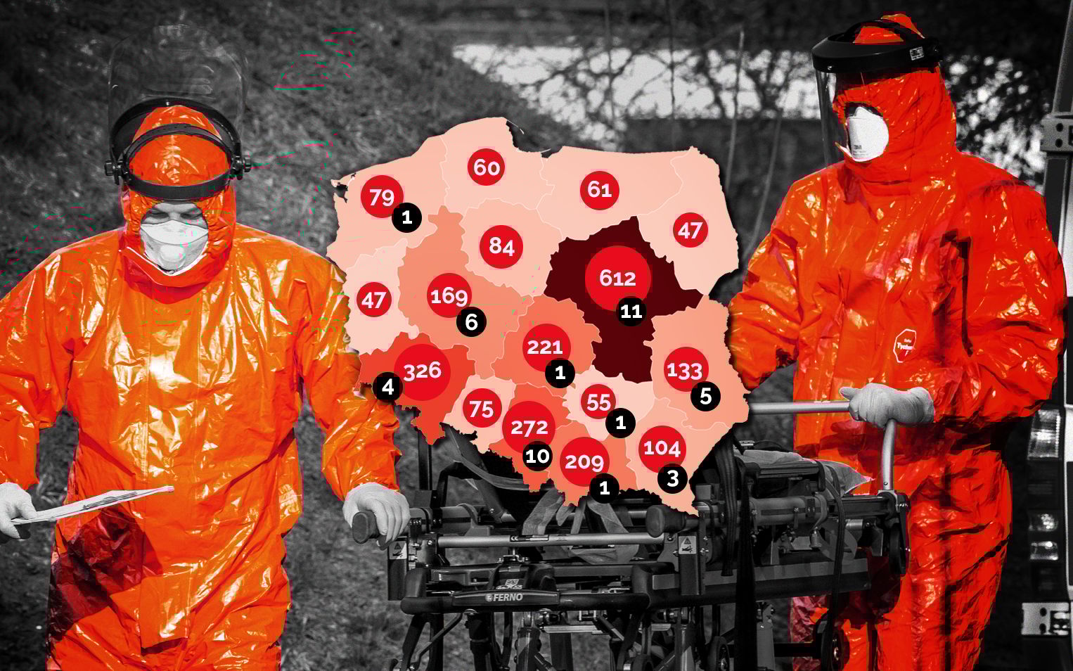 Grafika do artykułu Władca usuwa koronawirusa, Włochy widzą światełko w tunelu. U nas polityka żeruje na epidemii [MAPY, WYKRESY]