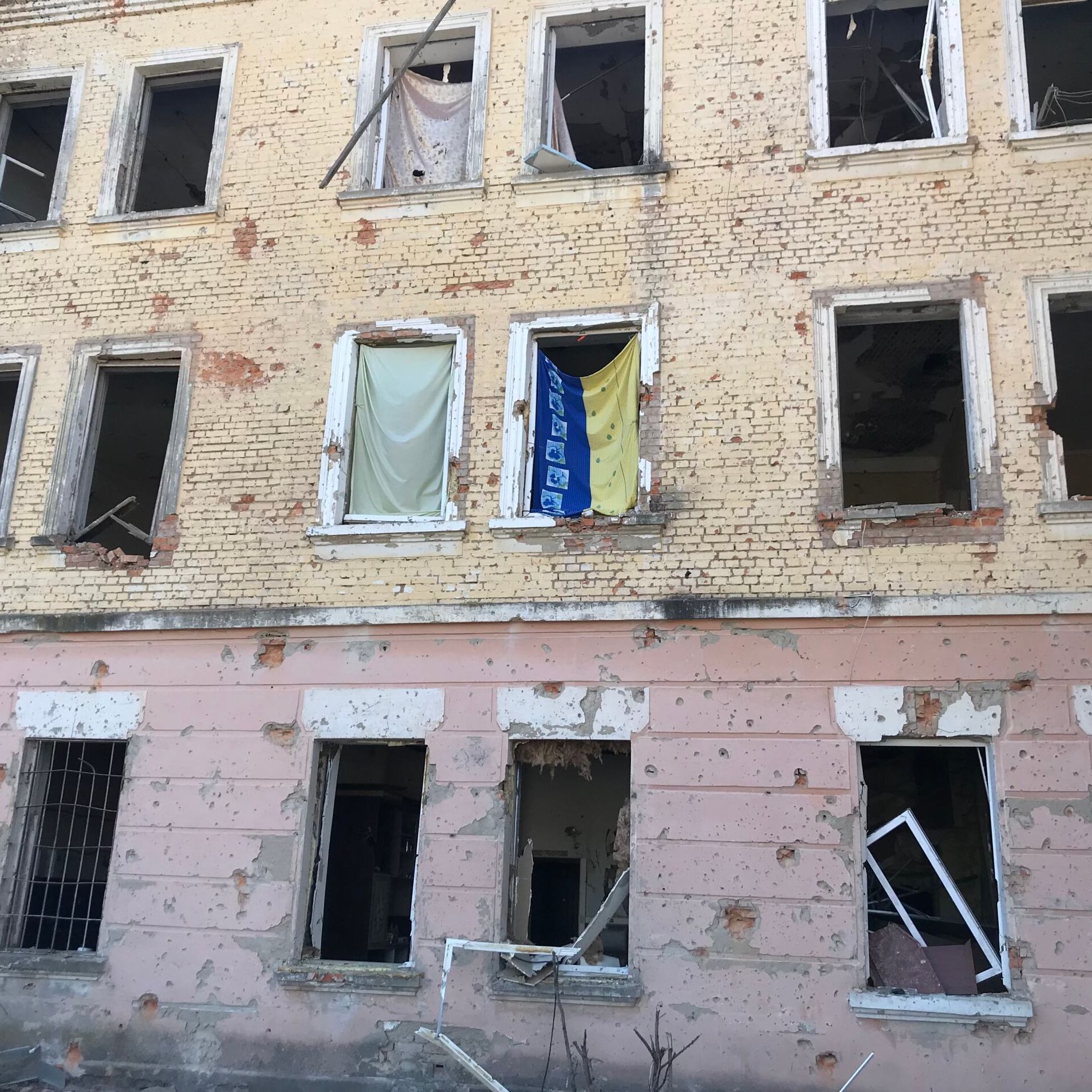 Napaść Rosji na Ukrainę. Zniszczenia w Żytomierzu