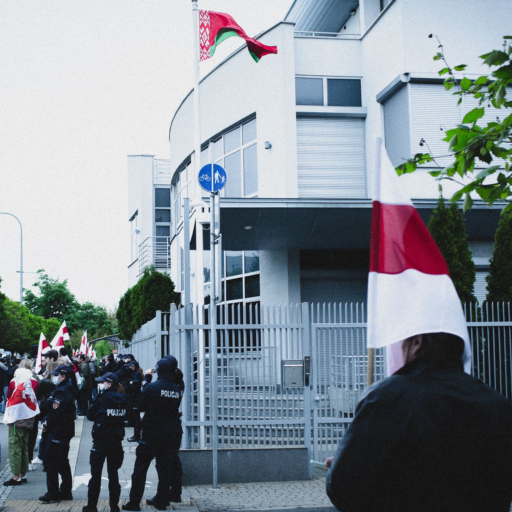 Warszawa, 25.05.2021. Wolność dla więźniów politycznych w Białorusi – pikieta