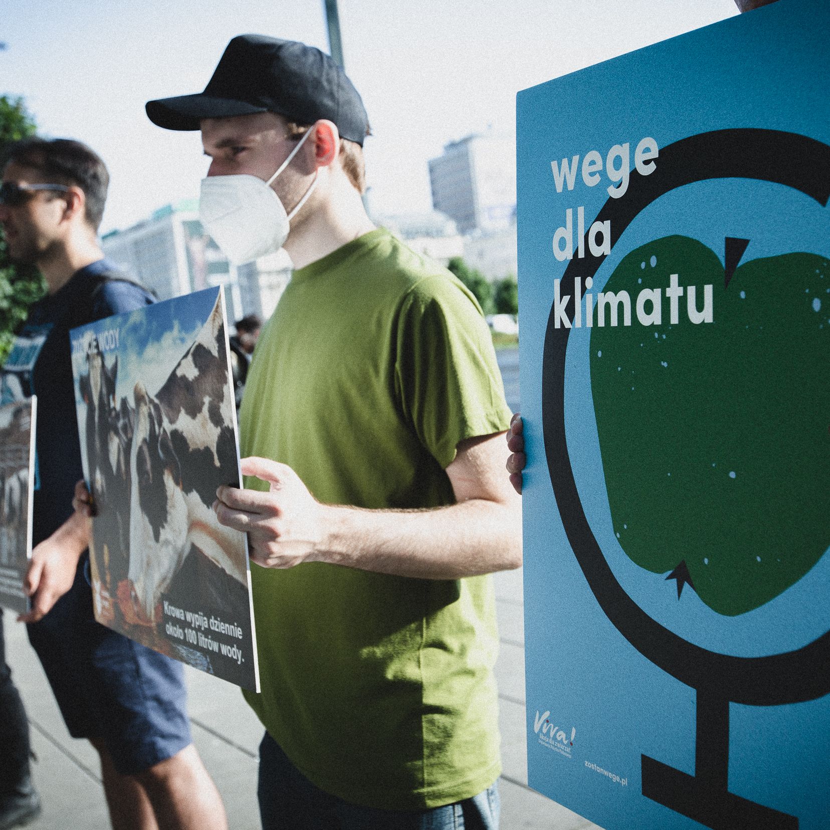 Warszawa, 21.07.2021. Wege dla klimatu – akcja Fundacji Viva!