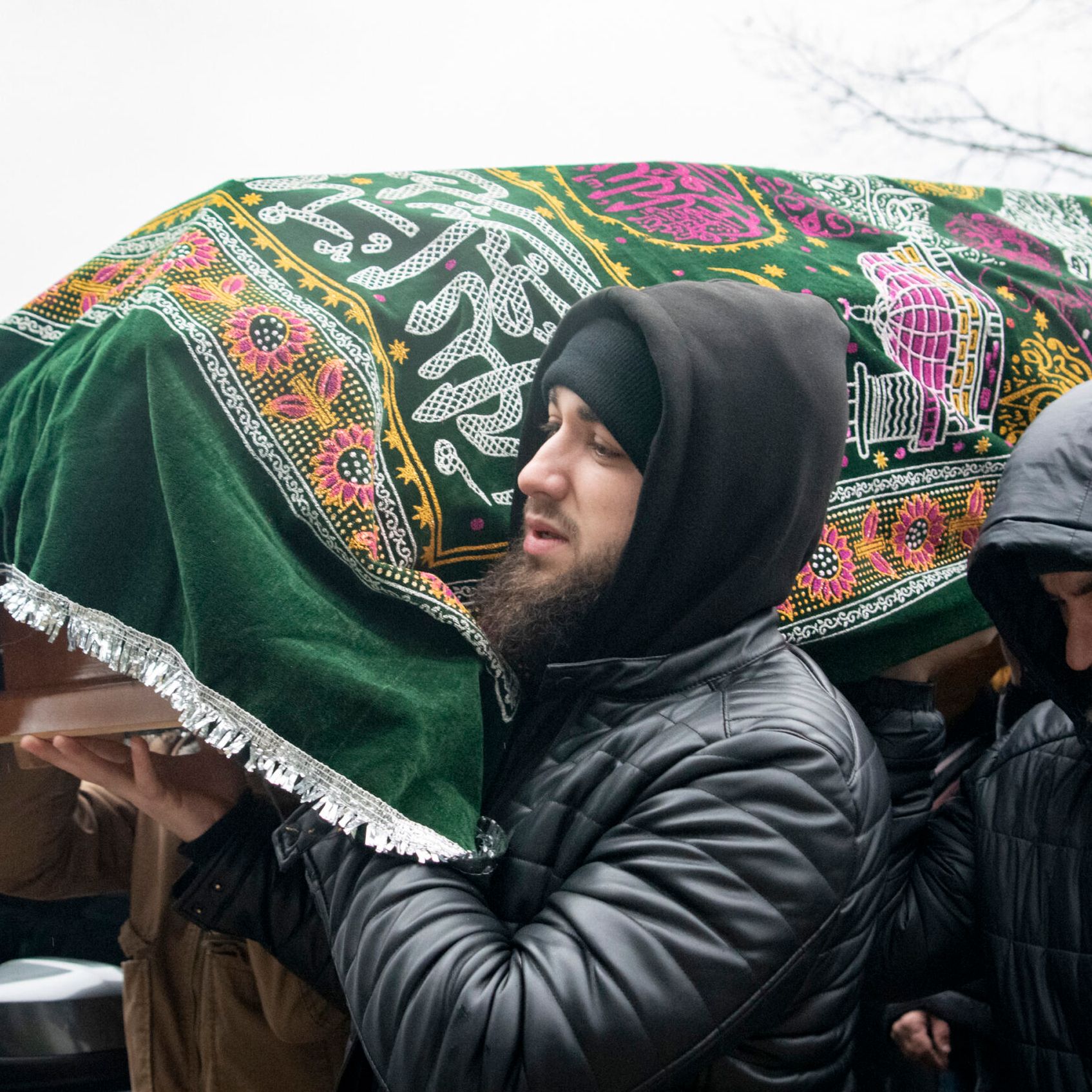 Bohoniki, 21.11.2021. Pogrzeb 37-letniego migranta z Syrii