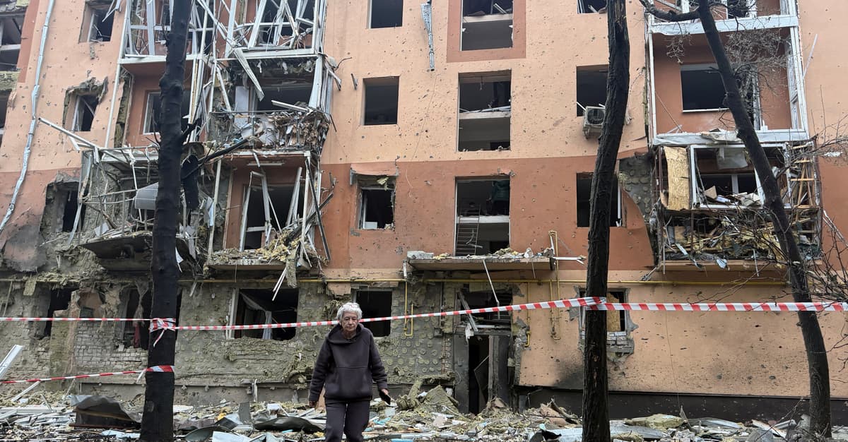 Rosyjskie bomby spadły na bloki w Słowiańsku