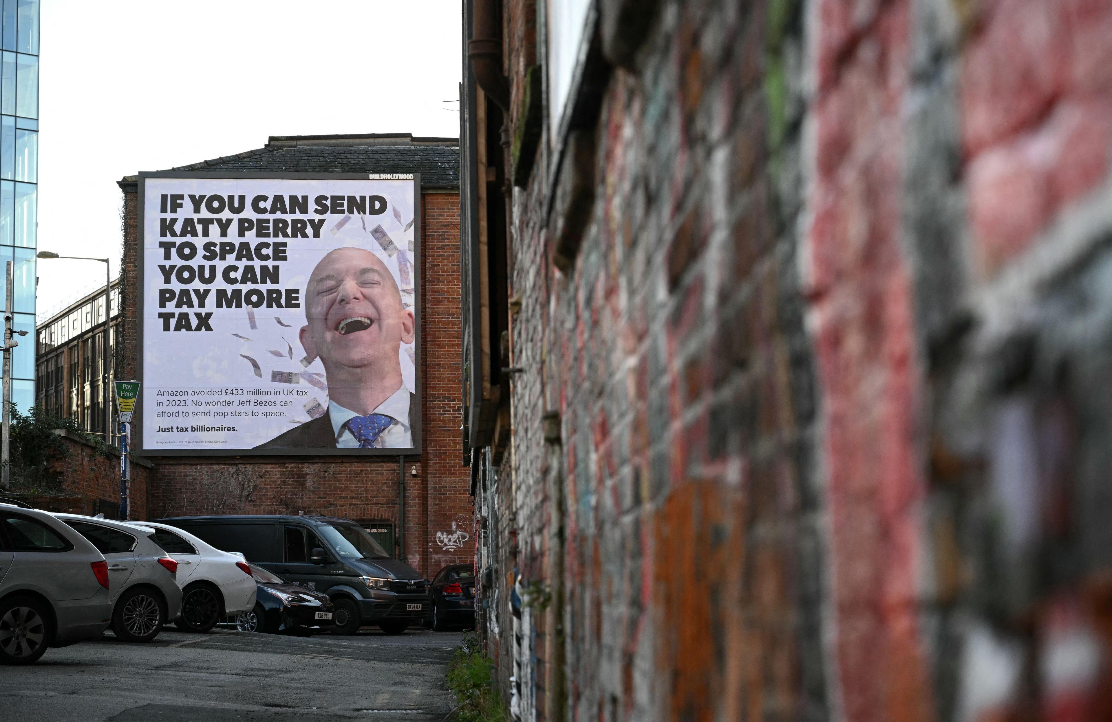 BRITAIN-POLITICS-ECONOMY-BILLIONAIRES-DEMONSTRATION